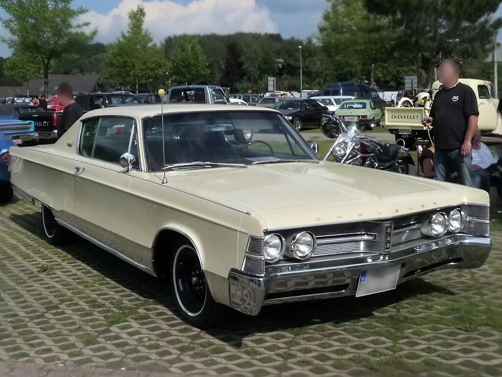 Chrysler New Yorker (H) 7 поколение, 2-й рестайлинг, купе (10.1966 - 09.1967)